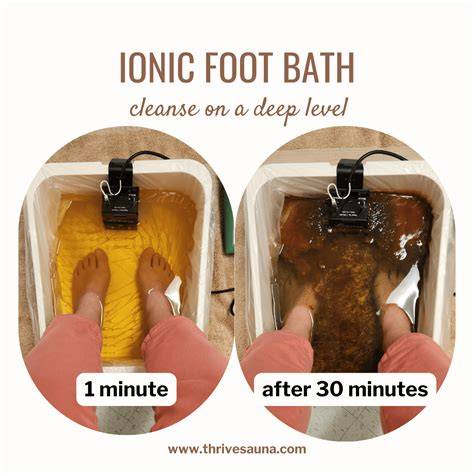 Ionic foot bath therapy South Miami